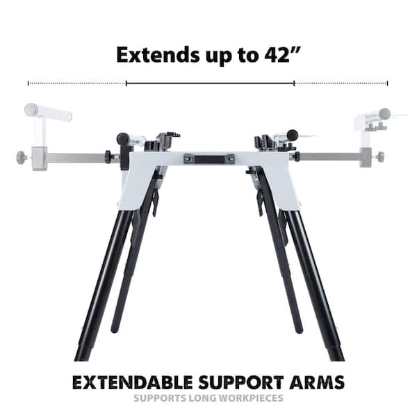 32-3/32 in. x 23-5/8 in. Universal Heavy-Duty Stationary Chop Saw Stand