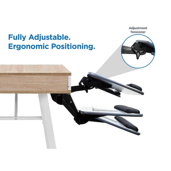 Slant Board, Adjustable Ergonomic Under Desk Foot Rest Office Gifts, 