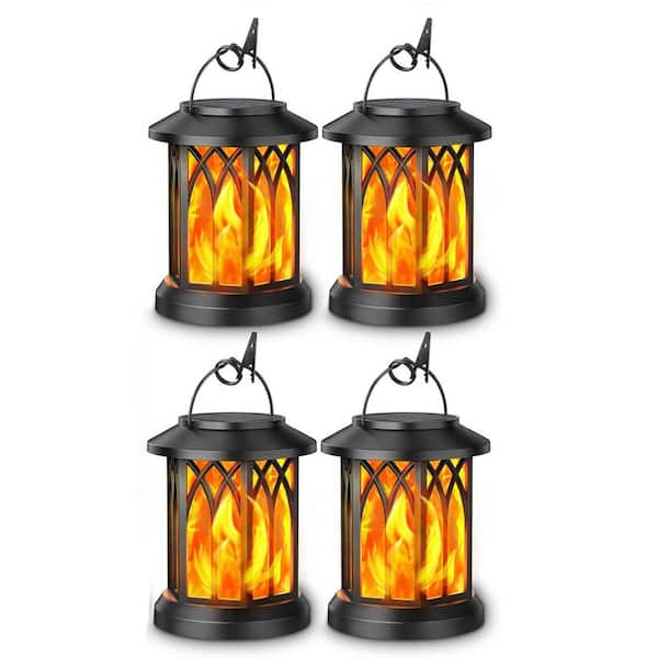 Outdoor Solar Lantern Lights, (4-Pack)