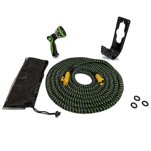 3/4 in. x 50 ft. Expandable Garden Hose Kit with Metal Nozzle