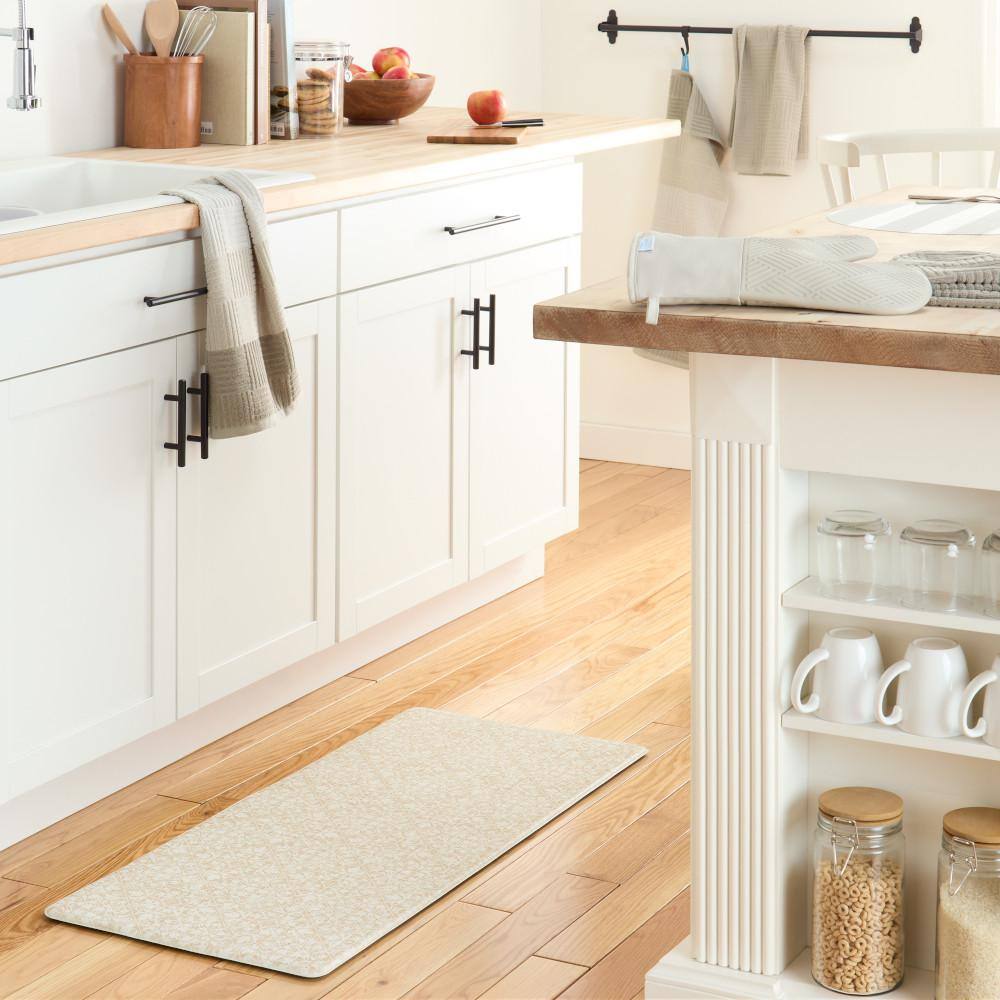 Gray Basketweave Terry Cotton Kitchen Towel Set, 16" x 28"