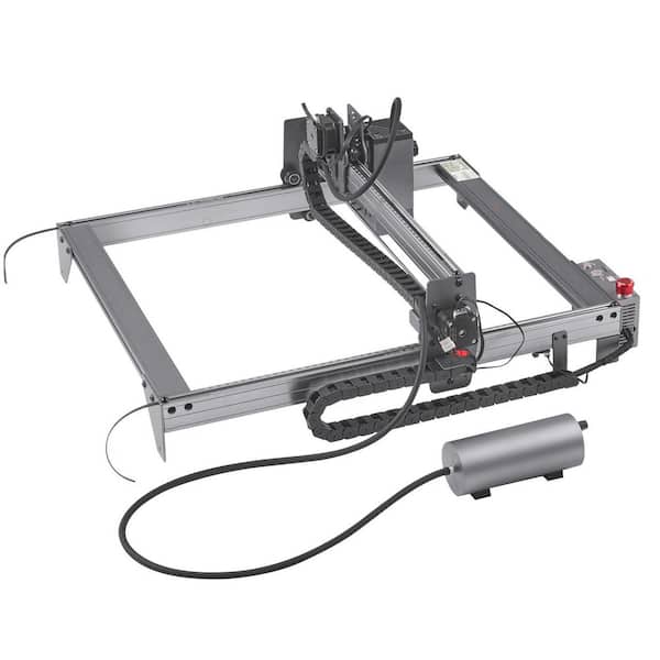 SKYSHALO 20W Laser Engraver, 10000mm/min Speed, 15.7 in. x 15.7 in. Area, Compressed Spot, Eye Protection, for Wood & Metal