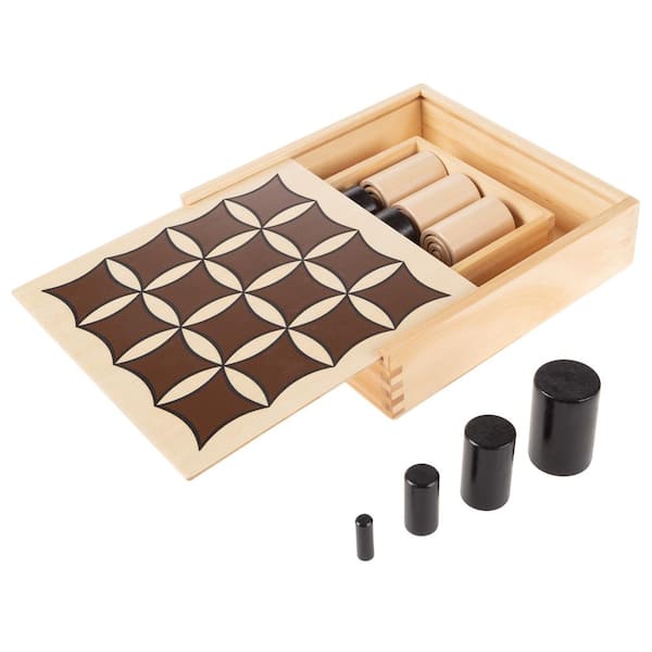 Wooden Tic-Tac-Toe Board Game