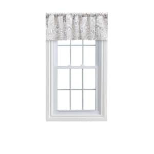 Shannon 16 in. L Cotton Tailored Valance in Natural