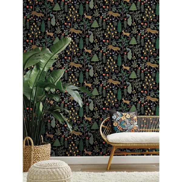 45 sq. ft. Menagerie Peel and Stick Wallpaper