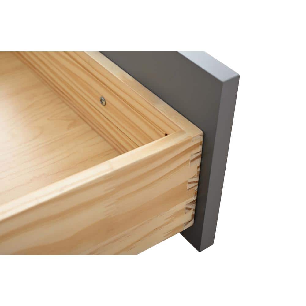 20'' Cashmere Gray Single Bathroom Vanity with Ceramic Top