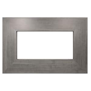 60 in. x 36 in. DIY Mirror Frame Kit Mirror Not Included in Gray Slate