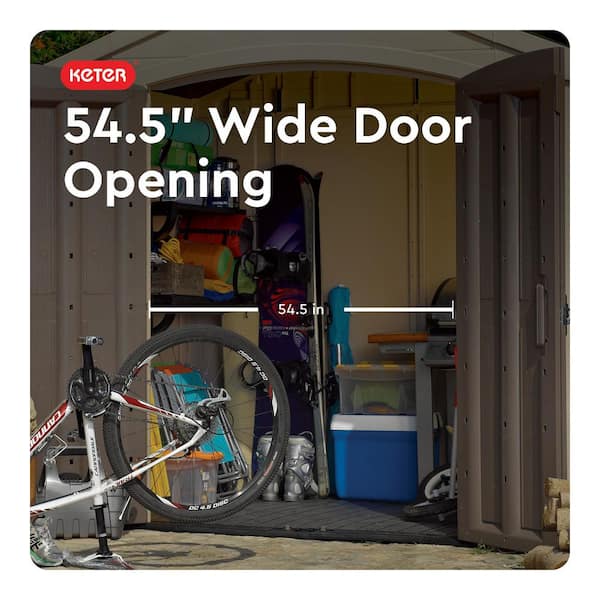 Reviews for Keter Factor 8 ft. W x 6 ft. D Large Outdoor Durable