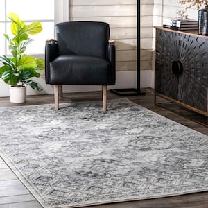 Shea Vintage Gray 5 ft. x 7 ft. 5 in. Area Rug