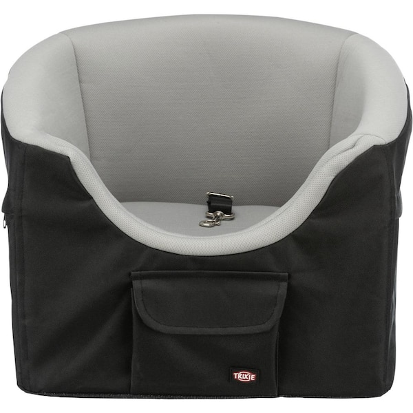 TRIXIE On-the-Go Black Pet Booster Seat for Dogs and Cats Furniture Cover