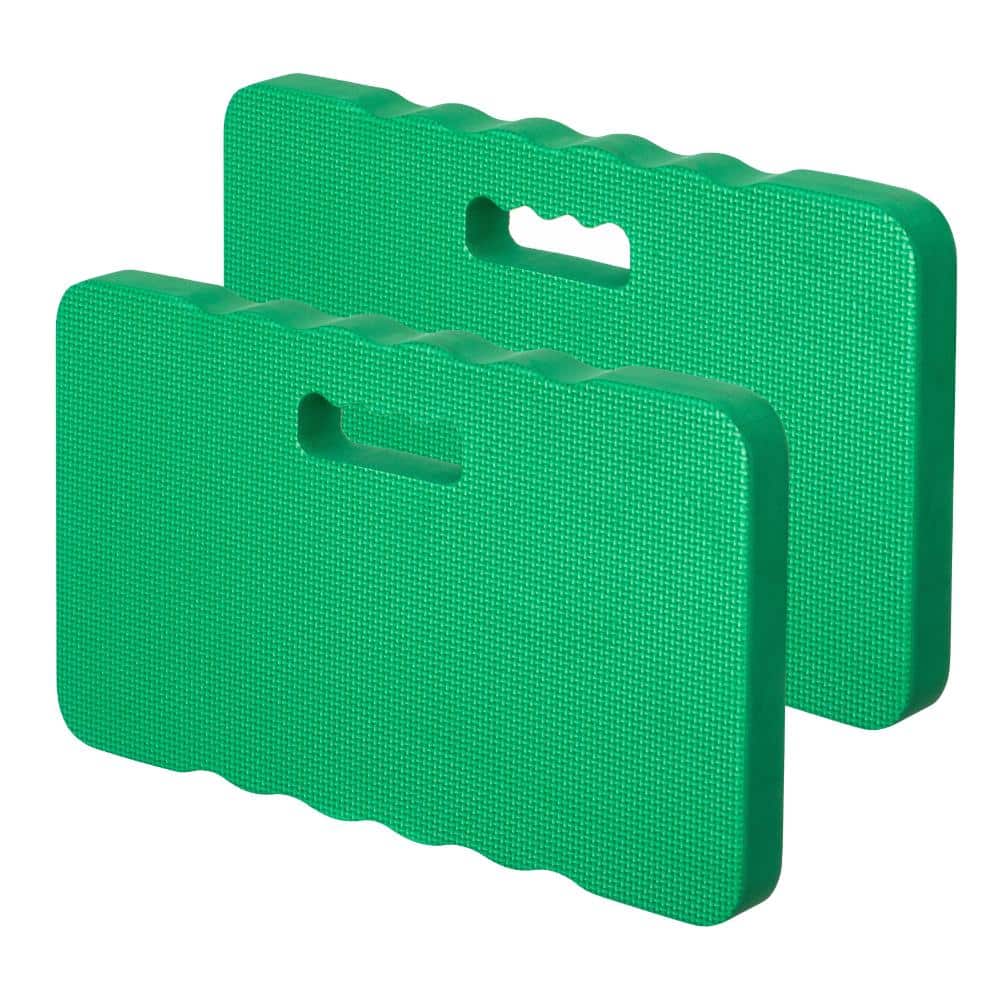 Extra Thick Large Foam Kneeling Pad for Gardening Workouts & Floor Work Comfortable Knee Cushion Mat, Set of 2 Green price history on PriceWatchPro