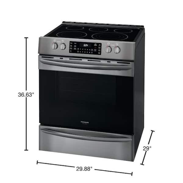 frigidaire double range