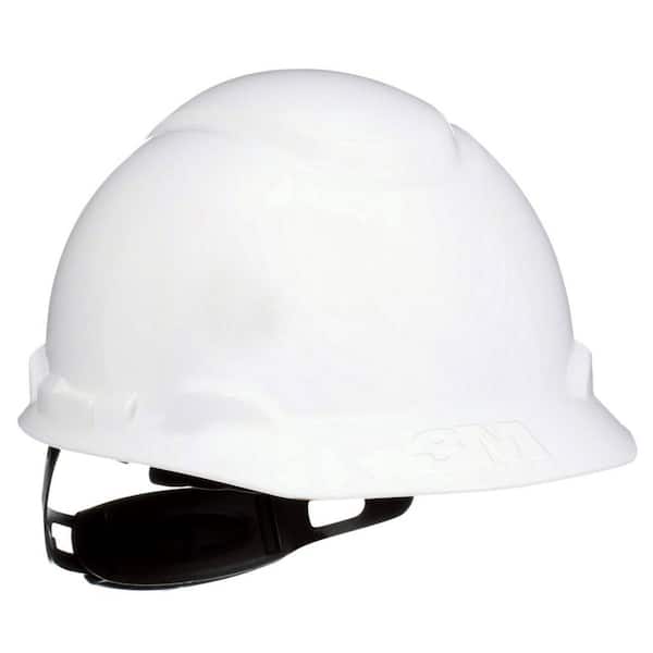 3M SecureFit White Cap Style Hard Hat with Ratchet Adjustment CHH-R-W6-SL -  The Home Depot