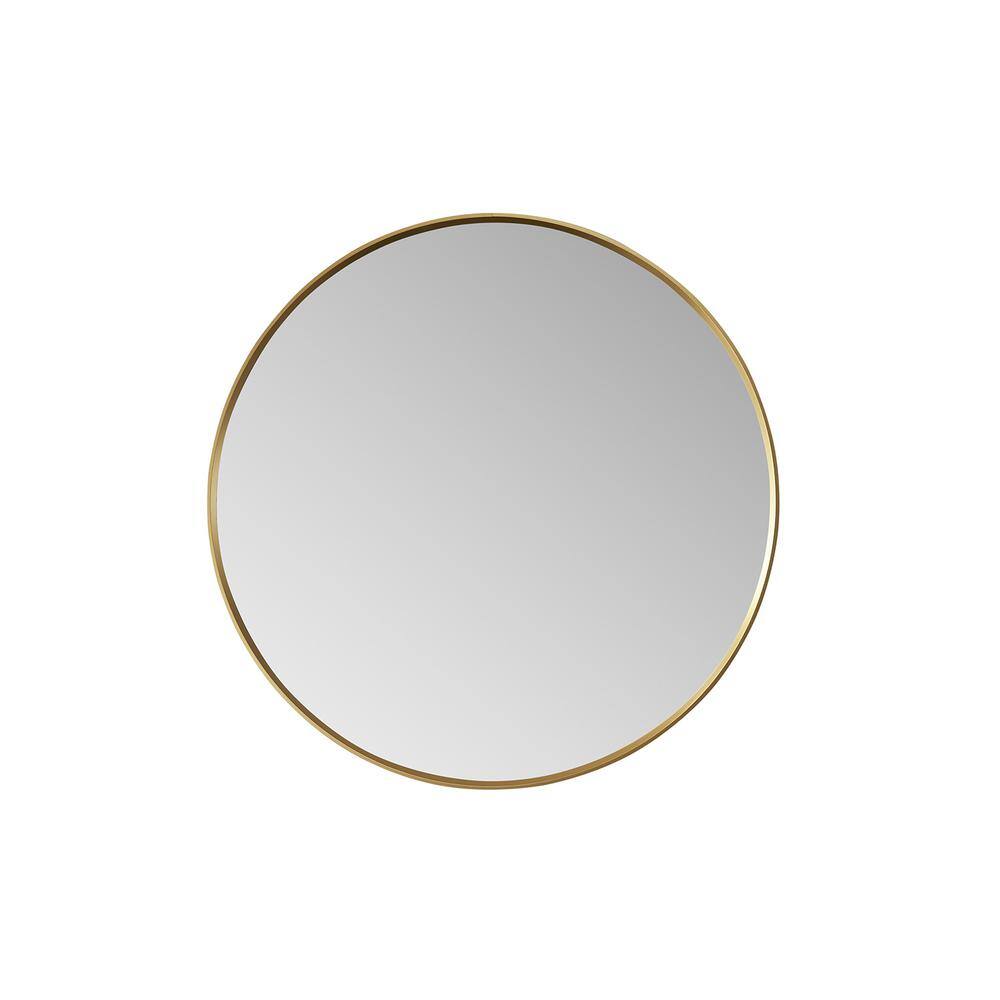 ROSWELL Cascante 32 in. W x 32 in. H Metal Framed Round Bathroom Vanity