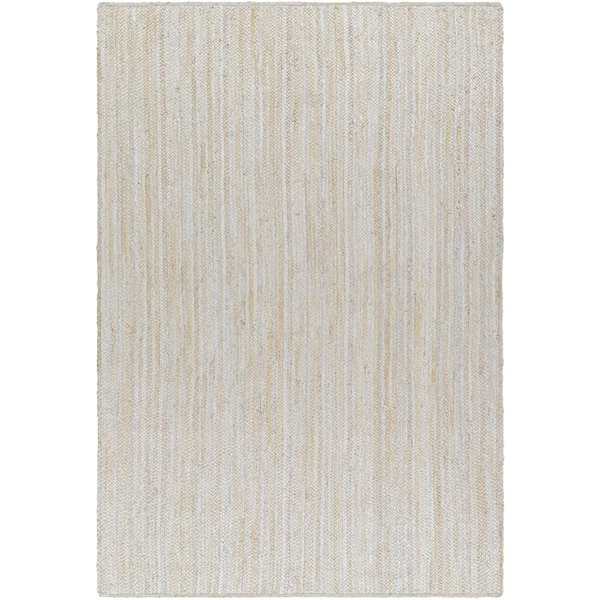 Trenzado Ivory 2 ft. x 4 ft. Modern Indoor Area Rug