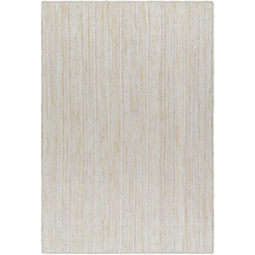Trenzado Ivory Modern 6 ft. x 9 ft. Hand-Made Indoor Area Rug price history on PriceWatchPro