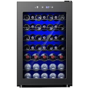 Whynter 19 in. 34 Bottle Wine Cooler Fridge w/ Lock Freestanding
