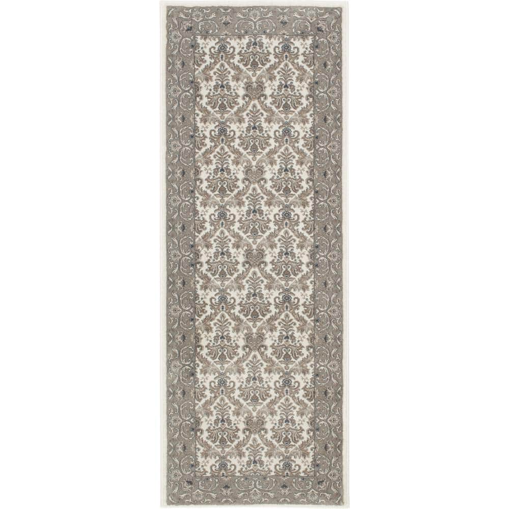 Kurdamir Elegante Oyster 26 in. x Your Choice Length Stair Runner Rug price history on PriceWatchPro