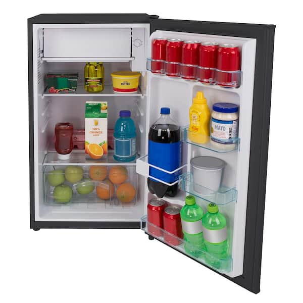 Avanti 18.5 in. 3.3 cu. ft. Mini Refrigerator in Black with