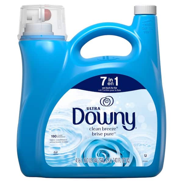 Downy Ultra 140 oz. Clean Breeze Scent Liquid Fabric Softener (190-Loads)