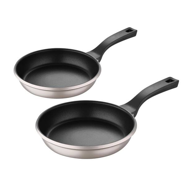 BERGNER 1.5 qt. Stainless Steel Nonstick Sauce Pot with Tempered Glass Lid  BGUS10129STS - The Home Depot