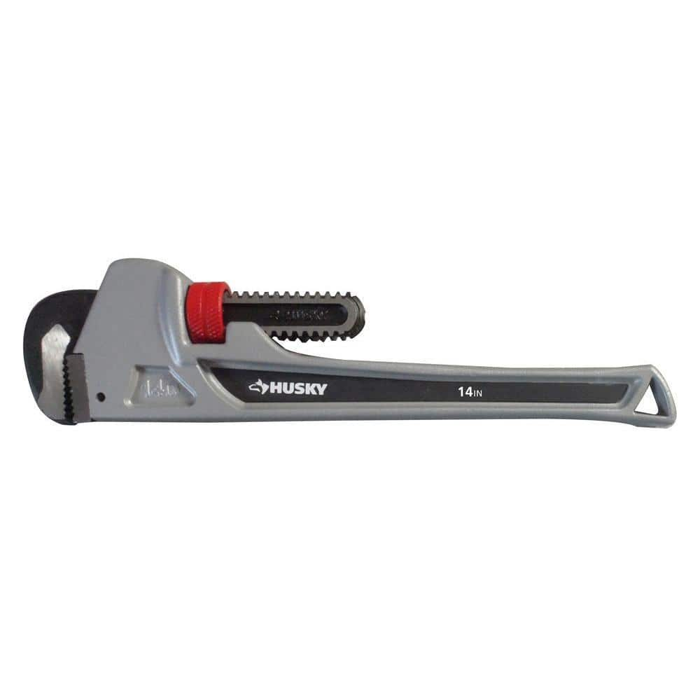 Husky 10 in. Heavy-Duty Pipe Wrench WG-HD-10 - The Home Depot