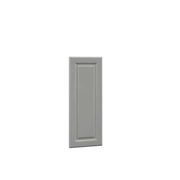 Hampton Bay Designer Series 0.75x30x12 in. Elgin Decorative End Panel in Heron Gray