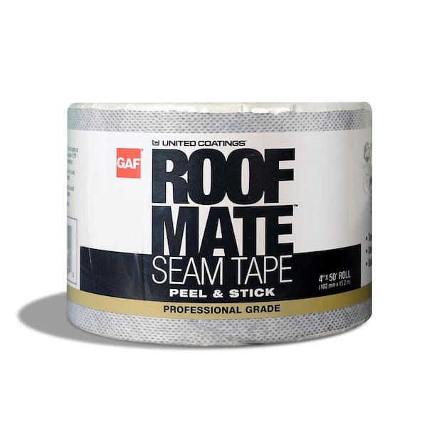 GAF Roof Mate Seam Tape 4 in. x 50 ft. Roll for Reinforcement at Roof Details and Penetrations (Piece)