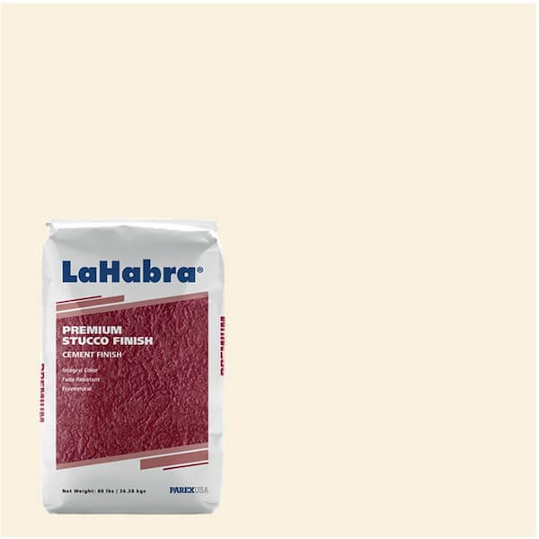 LaHabra 80 lb. Premium Stucco Finish #128 Cream