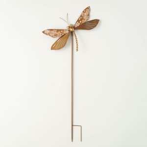 41 in. Flying Dragonfly Metal Yard Stake