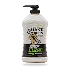 Hand Cleaner for Auto Mechanics - Heavy Duty Pumice Soap, Dirt-Infused Hand Soap Absorbs Grease/Oil, Stains, & Odors