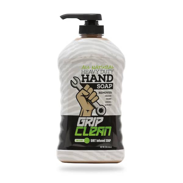 GRIP CLEAN Mechanic Soap Hand Cleaner Dispenser Kit: Wall Mount +