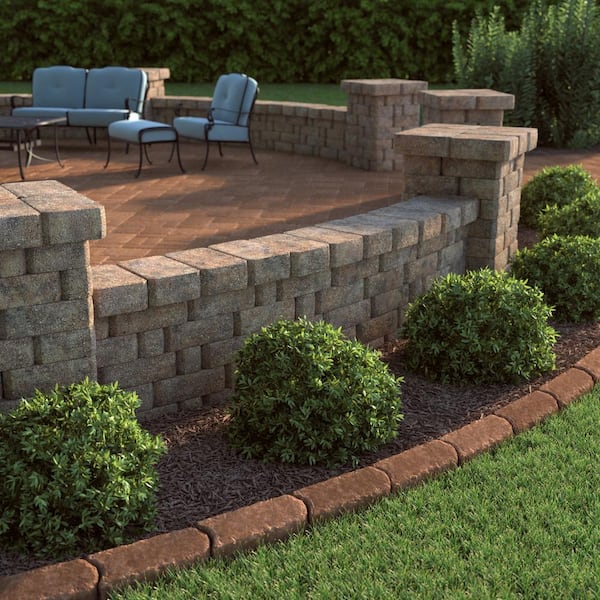 Pavestone SplitRock Small 3.5 in. x 3.5 in. x 7 in. Winter Blend Concrete Garden Wall Block (288 Pcs. / 24.5 Face ft. / Pallet)