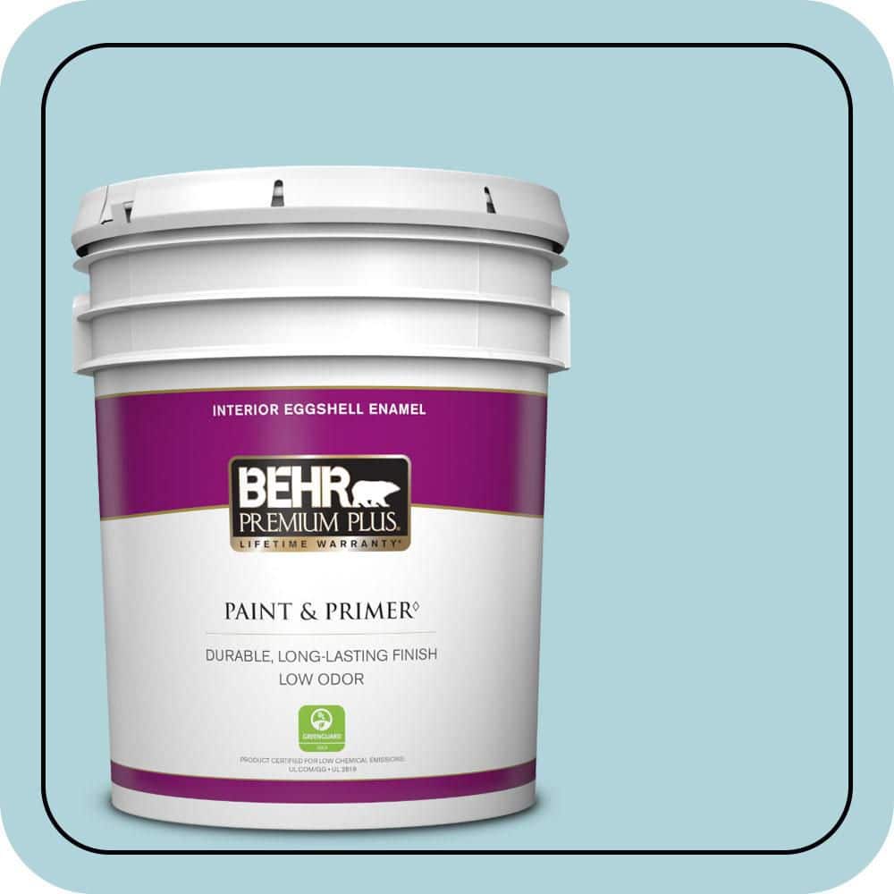 5 gal. #520E-2 Tropical Breeze Eggshell Enamel Low Odor Interior Paint & Primer price history on PriceWatchPro