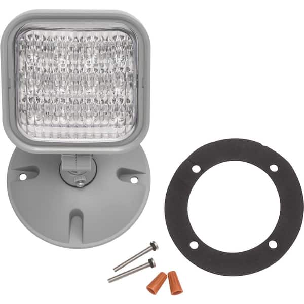 Remote Head Capable Industrial Emergency Light | 12 Volt | 50 or 100 Watt |  Optional Lamp Heads