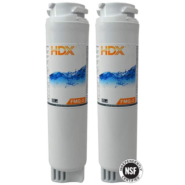 HDX FMG-3 Premium Refrigerator Water Filter Replacement Fits GE