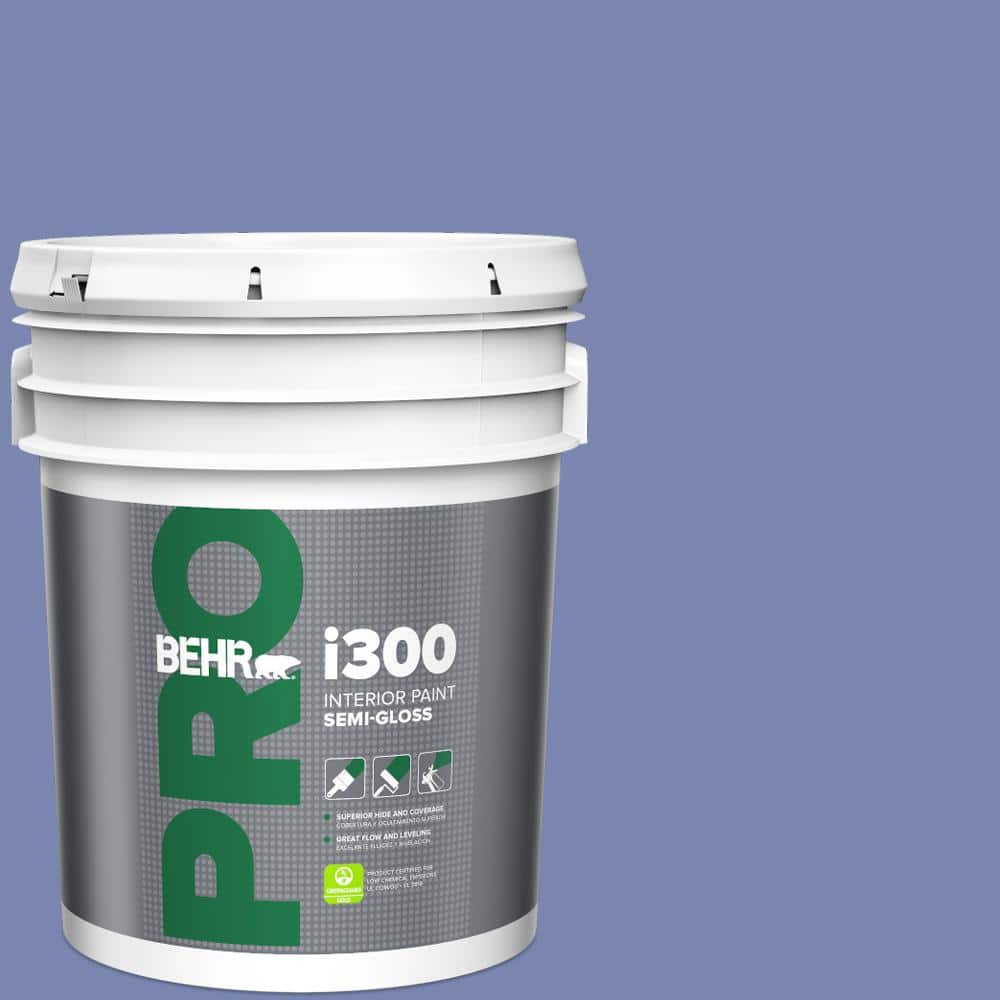 5 gal. #610B-5 Corsican Purple Semi-Gloss Interior Paint product image for price tracking