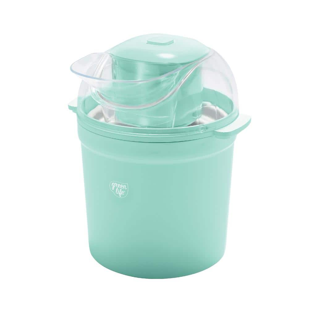 GreenLife Ice Cream Maker, Turquoise