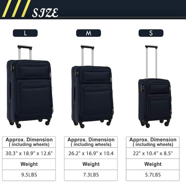 softside spinner luggage sets