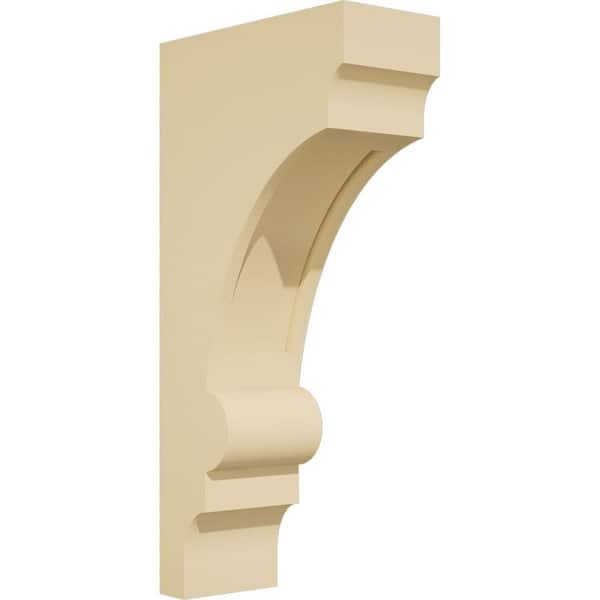 Ekena Millwork Standard Diane 3 in. W x 14 in. H x 7 in. D Signature Urethane Polyurethane Corbel