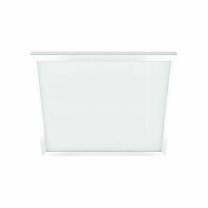 1 ft. x 1 ft. 10-Watt Dimmable White Integrated LED Edge-Lit Flat Panel Flush Mount Light with Color Changing CCT