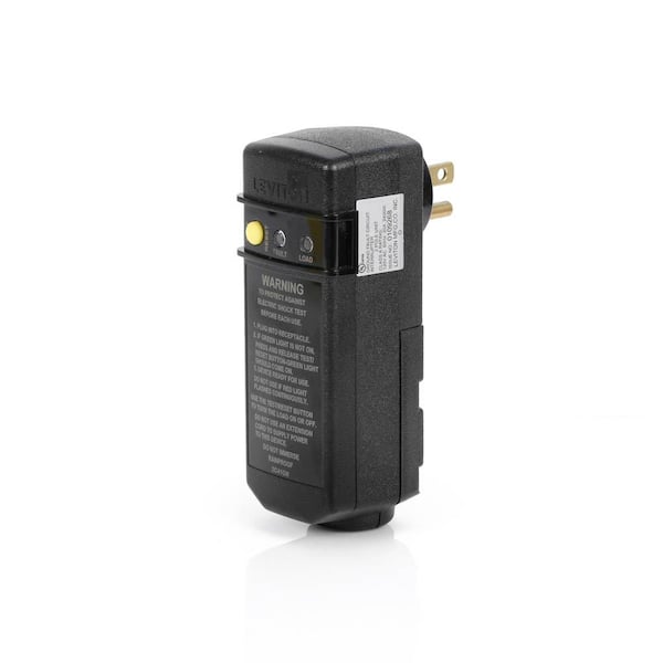 15 Amp 120-Volt AC Self-Test Right Angle Plug-In GFCI Automatic Reset GSRA1-THD