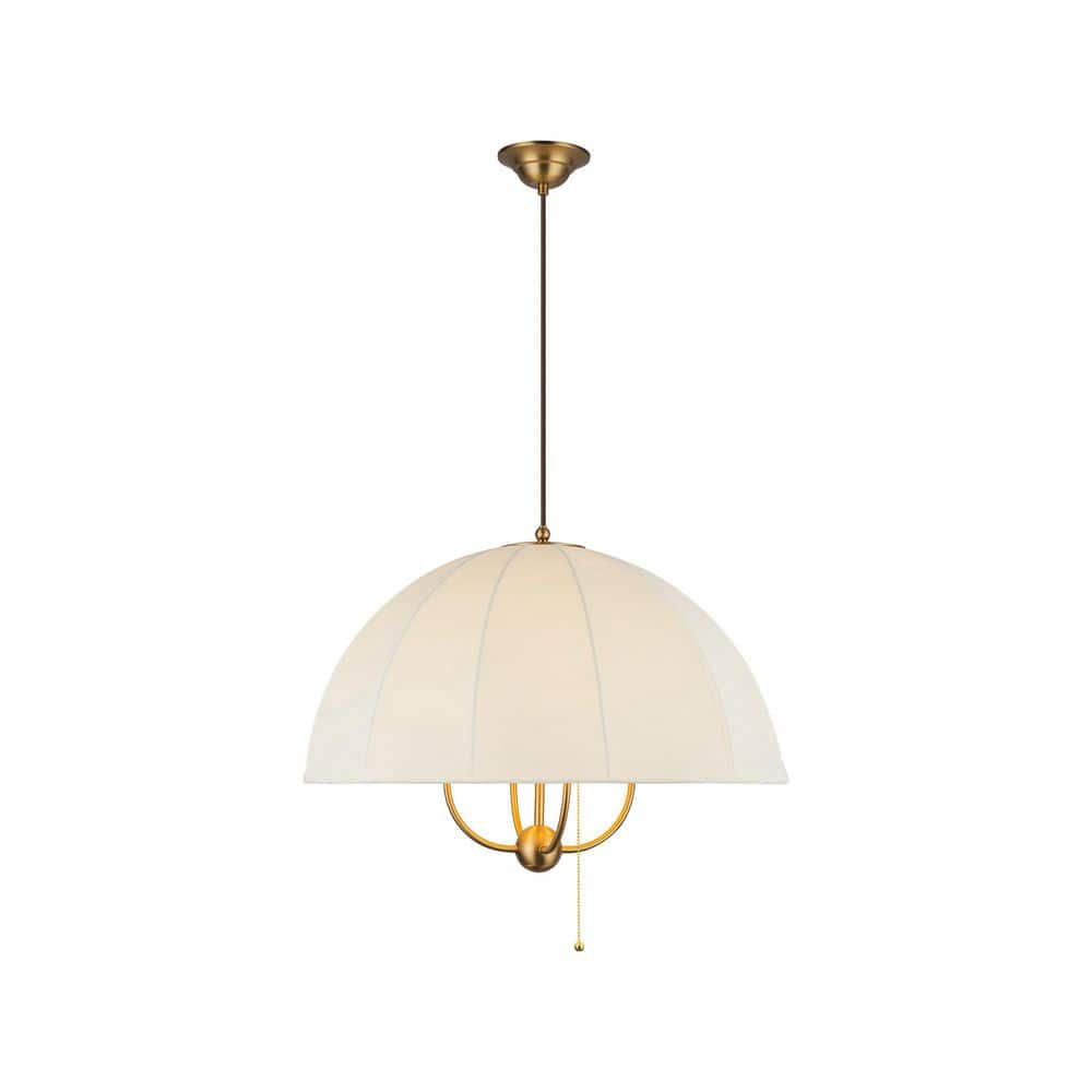 Crosby 24-in 4 Light 40-Watt Brushed Gold Pendant Light price history on PriceWatchPro