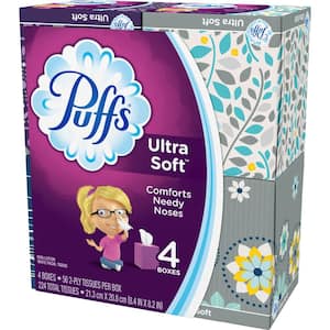 Ultra Soft/Strong Facial Tissue (56-Count)