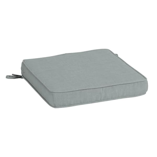 ARDEN SELECTIONS ProFoam 20 in. x 20 in. Stone Grey Leala Square Outdoor Seat Cushion