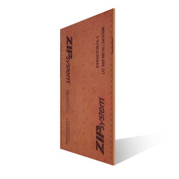 Sw Sheathing Huber 1/2 in. ZIP System Sheathing T and T 48 in. x 96 in. PC 1008524 ...