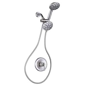 WOWOW Single-Handle 7 -Spray Shower Faucet 1.8 GPM with Dual