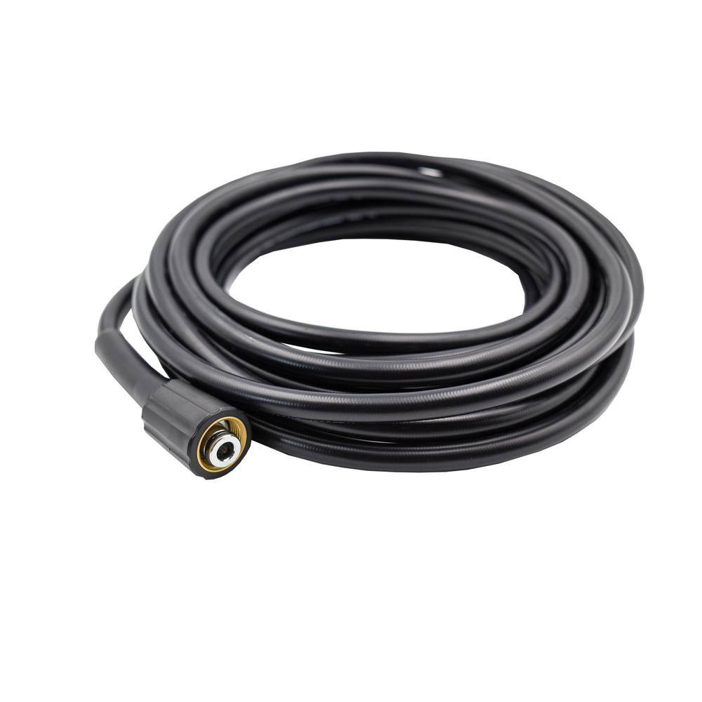 25-Foot Black Super Soft Pressure Washer Hose Kit