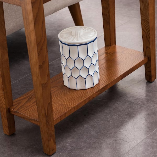 Medium oak side table discount