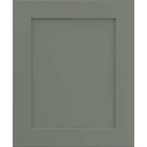 Cottage 14.5 in. W x 0.75 in. D x 14.5 in. H in Conifer Cabinet Door Sample